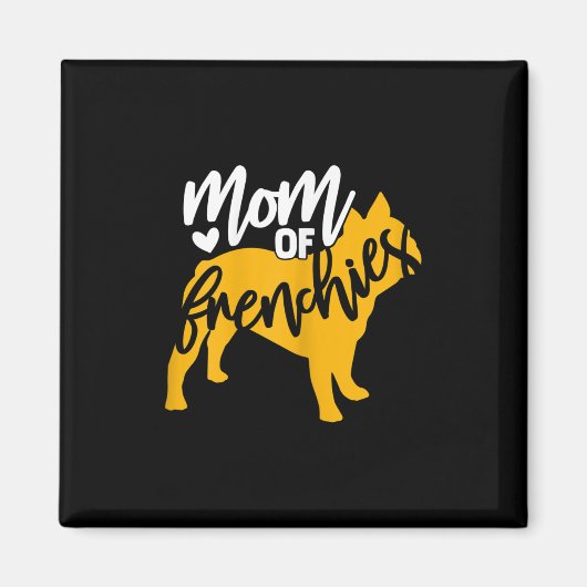 van een Franse buldog 1 Magneet (Voorkant)