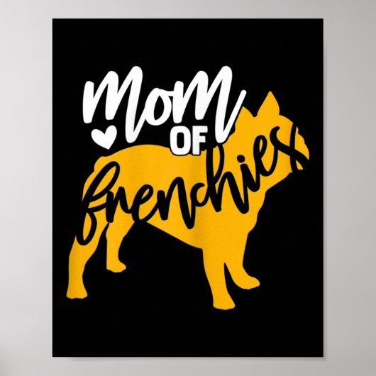 van een Franse buldog 1 Poster (Voorkant)