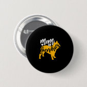 van een Franse buldog 1 Ronde Button 5,7 Cm (Voorkant /achterkant)