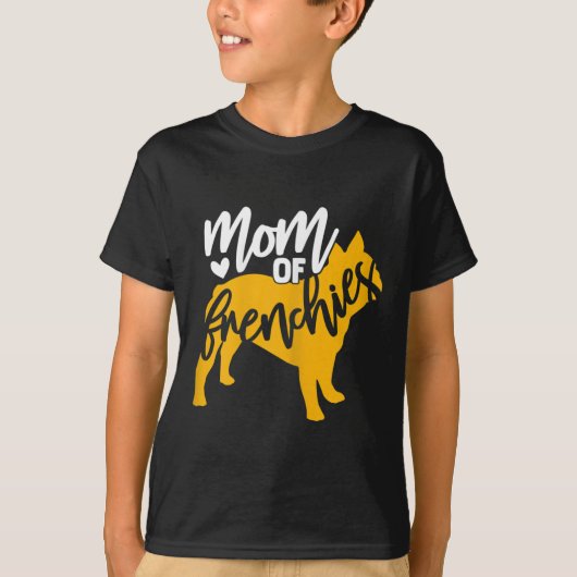 van een Franse buldog 1 T-shirt (Voorkant)