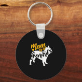 van een Franse buldog Sleutelhanger (Voorkant)