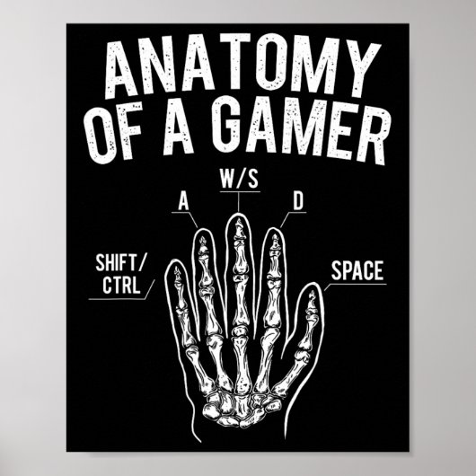 Van een gamer - Gamen Videogame Liefhebber Console Poster (Voorkant)
