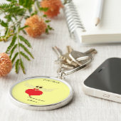 Van een geheime bewaker...sleutelhanger door P.O.S Sleutelhanger (Zijkant)