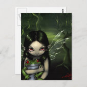 "Van een kikker houden" Briefkaart (Voorkant / Achterkant)