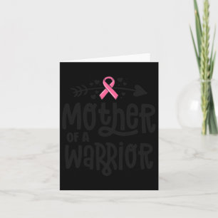 Van een krijgersfamilie Borstkanker Roze Lint  Kaart