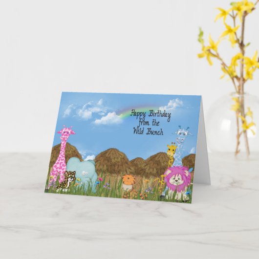 Van een Oerwoud van de Groep Kaart (Gele Bloem)