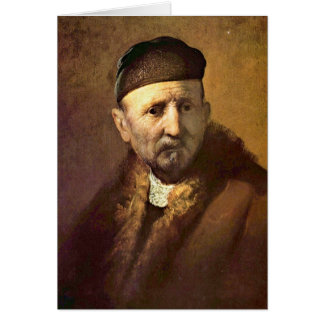 � � van een oud Man met Rembrandt