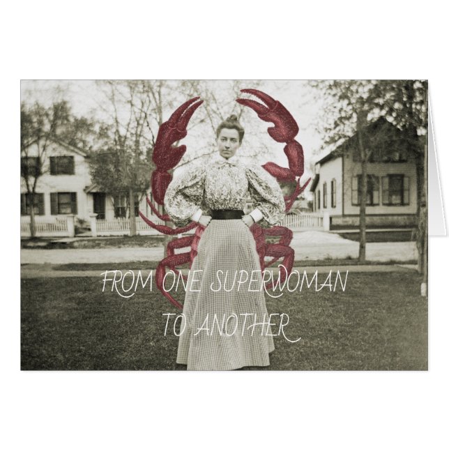 VAN ÉÉN SUPERVROUW TOT EEN ANDERE 1890 LOBSTER VRO (Voorkant Horizontaal)