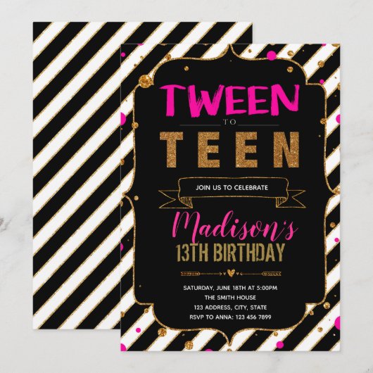 Van een uitnodiging tot het indienen van thema's v (Voorkant / Achterkant)