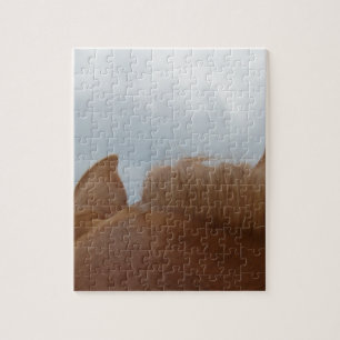Van een Uitzicht van een paard, oorlogen en nek Legpuzzel