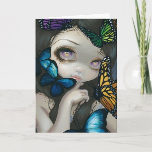 Van een "verwarring van Vleugels" het Wenskaart Kaart (Voorkant)