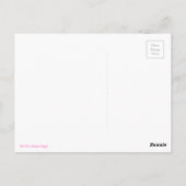 Van een vrouw briefkaart (Achterkant)