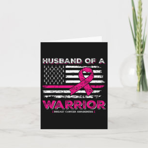 Van een Warrior Breast Cancer Awareness Support Sq Kaart
