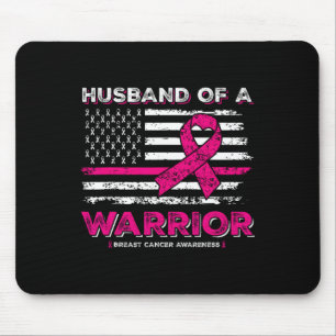Van een Warrior Breast Cancer Awareness Support Sq Muismat