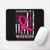 Van een Warrior Breast Cancer Awareness Support Sq Muismat (Met muis)