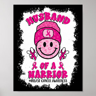 Van een Warrior Breast Cancer Awareness Support Sq Poster