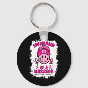 Van een Warrior Breast Cancer Awareness Support Sq Sleutelhanger