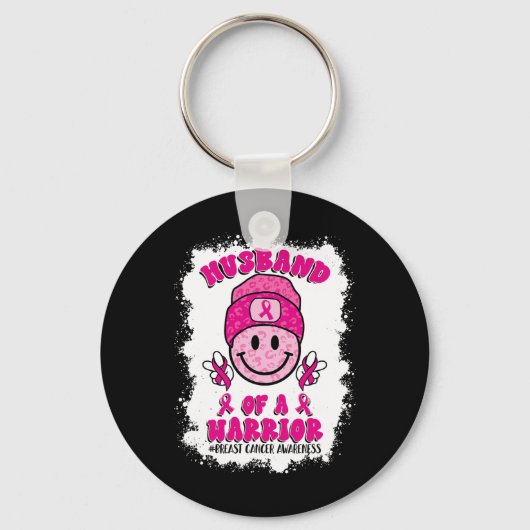 Van een Warrior Breast Cancer Awareness Support Sq Sleutelhanger (Voorkant)