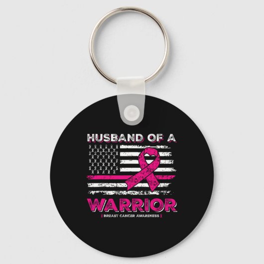 Van een Warrior Breast Cancer Awareness Support Sq Sleutelhanger (Voorkant)