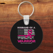 Van een Warrior Breast Cancer Awareness Support Sq Sleutelhanger (Voorkant)