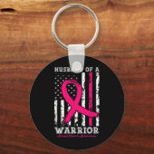 Van een Warrior Breast Cancer Awareness Support Sq Sleutelhanger (Voorkant)