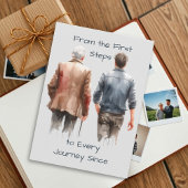 Van eerste stapjes - Elk reis Verjaardagswensen Kaart