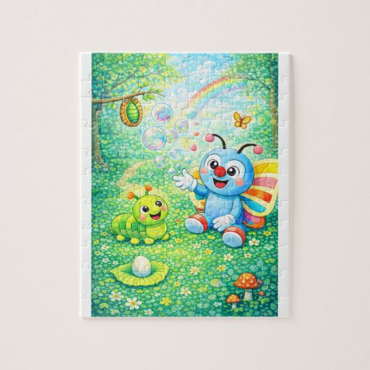 Van ei tot vlinder puzzel 3 (Verticaal)