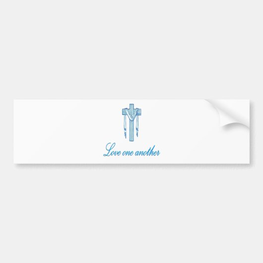 Van elkaar houden bumpersticker (Voorkant)
