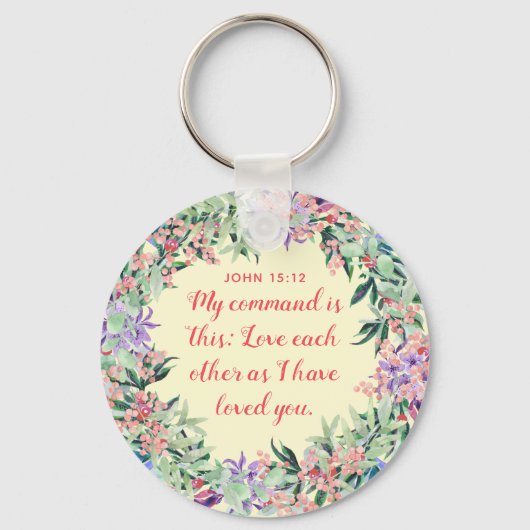 Van elkaar houden - Button Sleutelhanger (Voorkant)