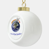Van elkaar houden keramische bal ornament (Rechts)
