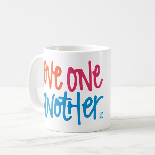 Van elkaar houden koffiemok (Voorkant links)