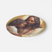 Van elkaar houden papieren bordje (Gekanteld)