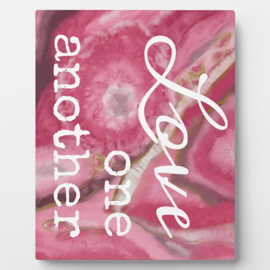 Van elkaar houden - Rhodochrosite Fotoplaat (Voorkant)