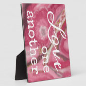 Van elkaar houden - Rhodochrosite Fotoplaat (Zijkant)