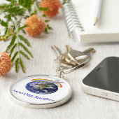 Van elkaar houden sleutelhanger (Zijkant)