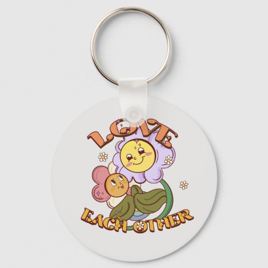 van elkaar houden sleutelhanger (Achterkant)