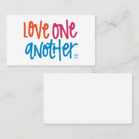 Van elkaar houden visitekaartje (Voorkant / Achterkant)