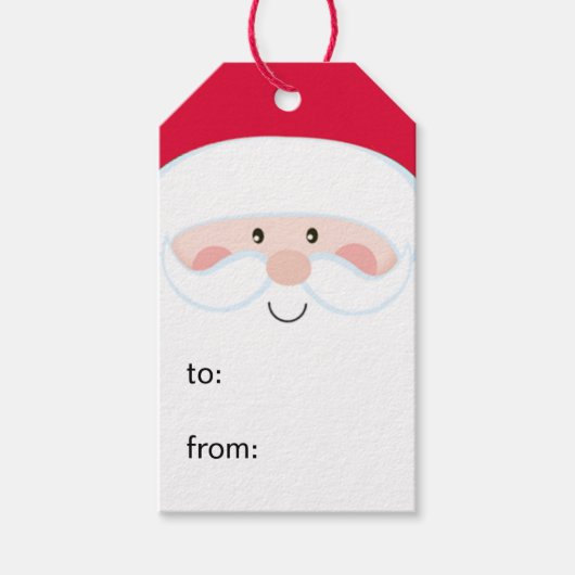 Van en Voor Kerstman Cadeaulabel (Voorkant)