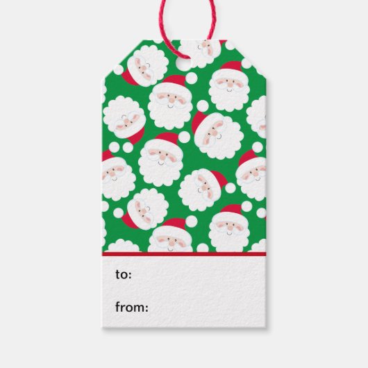 Van en Voor Kerstman Cadeaulabel (Voorkant)