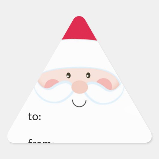 Van en Voor Sinterklaas Sticker (Voorkant)