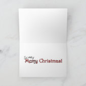 Van "enge Kerstmis" de Kaart (Binnen)