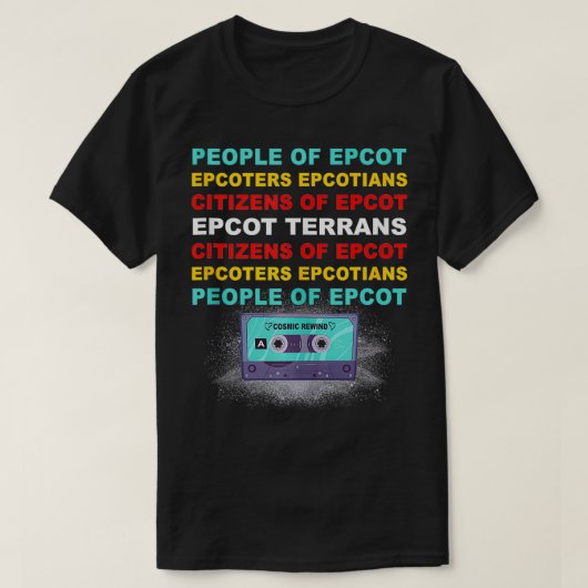 van Epcot T-shirt (Design voorkant)
