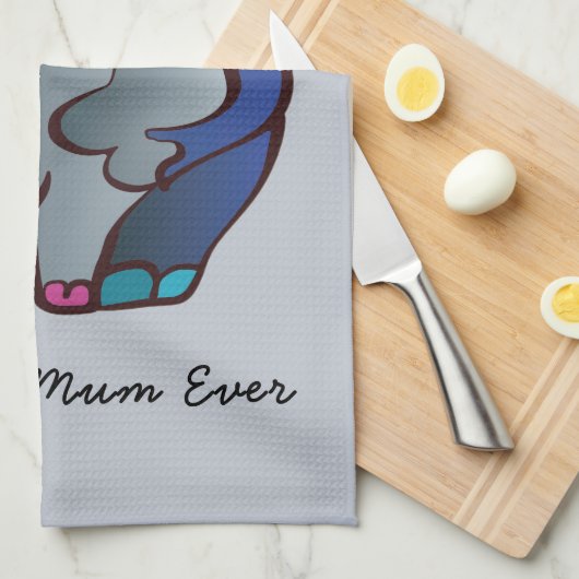 Van esthets houden 4 De beste moeder van CraftiesP Theedoek (Quarter Fold)