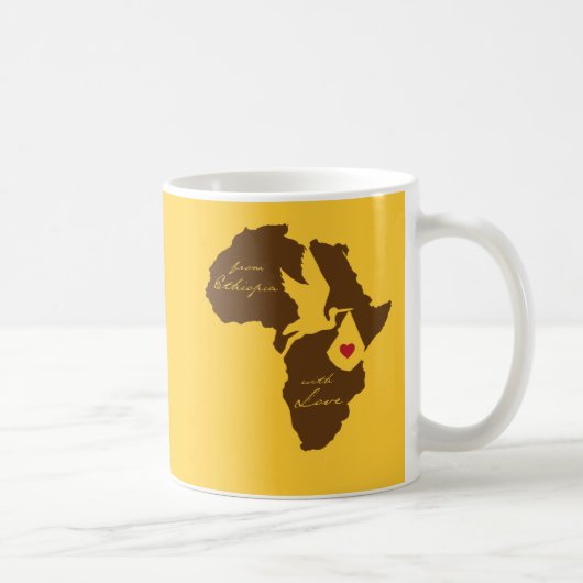 Van Ethiopië met liefde - Selam! Koffiemok (Rechts)