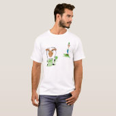 Van Ewe houden T-shirt (Voorkant volledig)