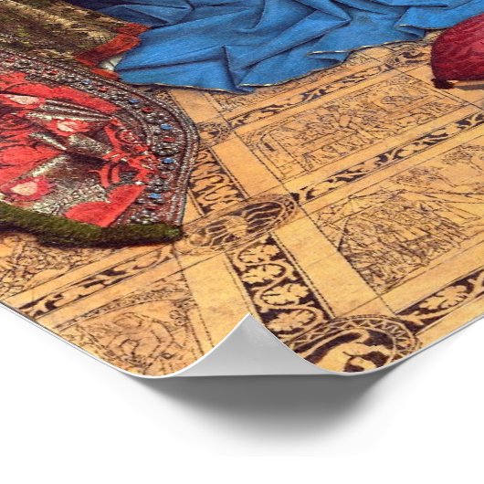 Van Eyck: De aankondiging Poster (Hoek)