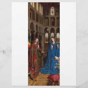 Van Eyck’s Annunciatie Premium Kathedraal Licht Flyer
