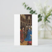 Van Eyck’s Annunciation Premium Kathedraal Licht Briefkaart (Staand voorkant)