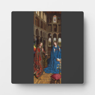 Van Eyck’s Ontvangenis Premium Kathedraal Licht Fotoplaat