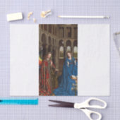 Van Eyck’s Ontvangenis Premium Kathedraal Licht Tissuepapier (Craft)